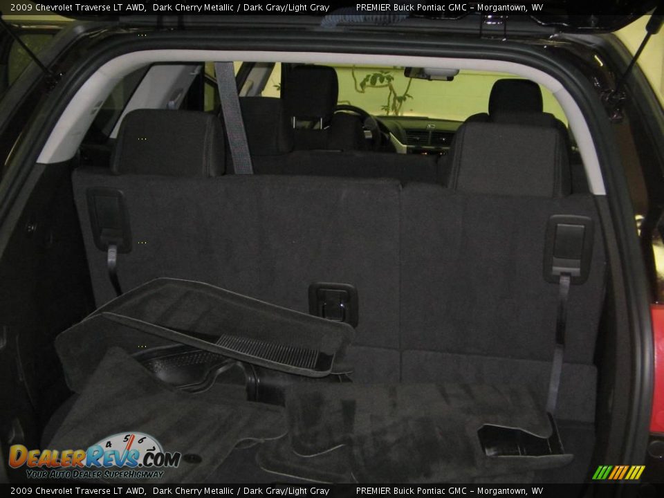 2009 Chevrolet Traverse LT AWD Dark Cherry Metallic / Dark Gray/Light Gray Photo #8