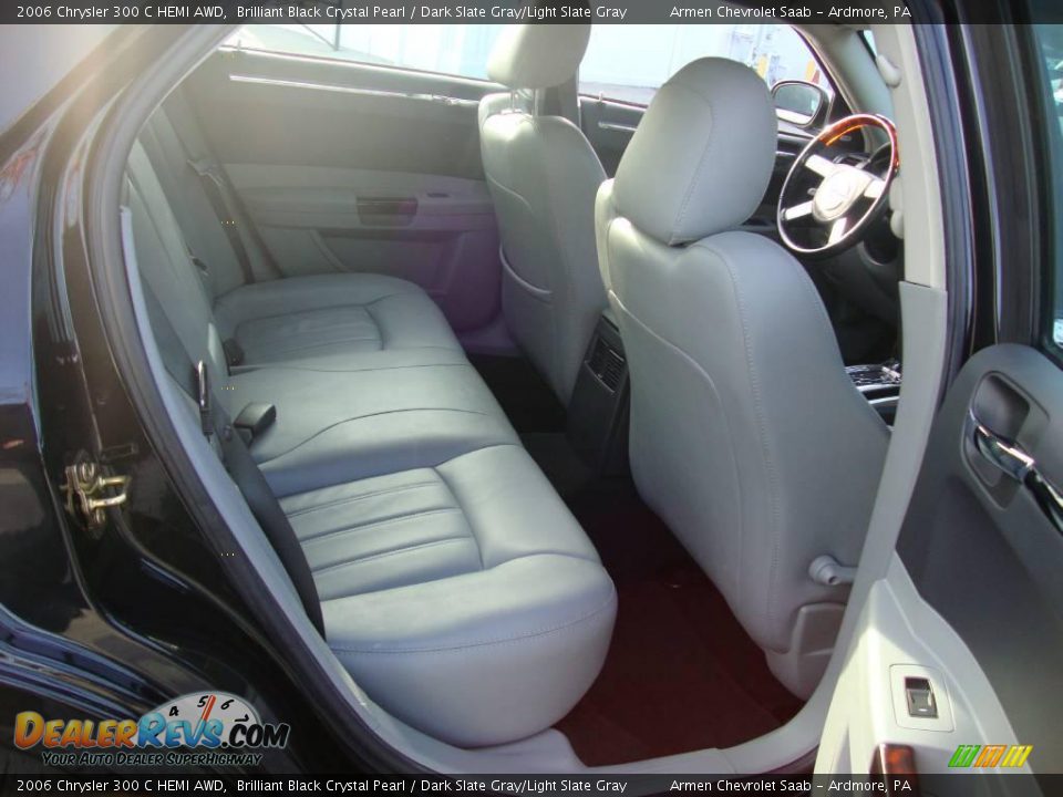 2006 Chrysler 300 C HEMI AWD Brilliant Black Crystal Pearl / Dark Slate Gray/Light Slate Gray Photo #20