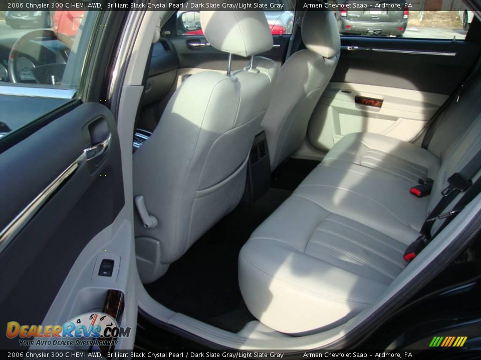 2006 Chrysler 300 C HEMI AWD Brilliant Black Crystal Pearl / Dark Slate Gray/Light Slate Gray Photo #21