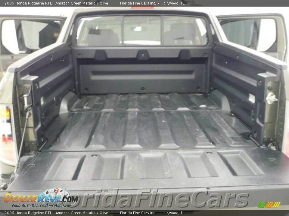 2006 Honda Ridgeline RTL Amazon Green Metallic / Olive Photo #10