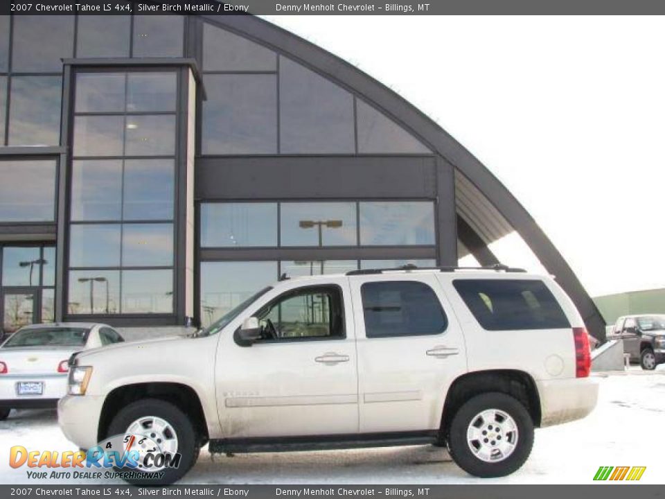 2007 Chevrolet Tahoe LS 4x4 Silver Birch Metallic / Ebony Photo #1