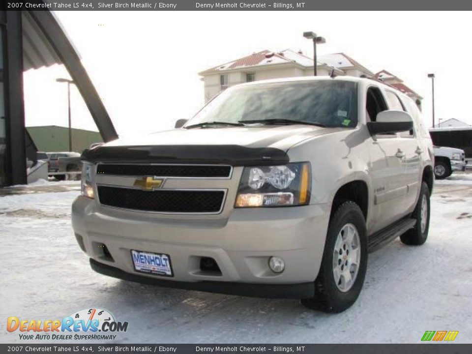 2007 Chevrolet Tahoe LS 4x4 Silver Birch Metallic / Ebony Photo #2