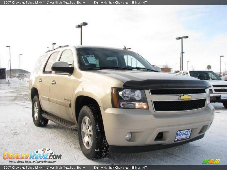 2007 Chevrolet Tahoe LS 4x4 Silver Birch Metallic / Ebony Photo #3