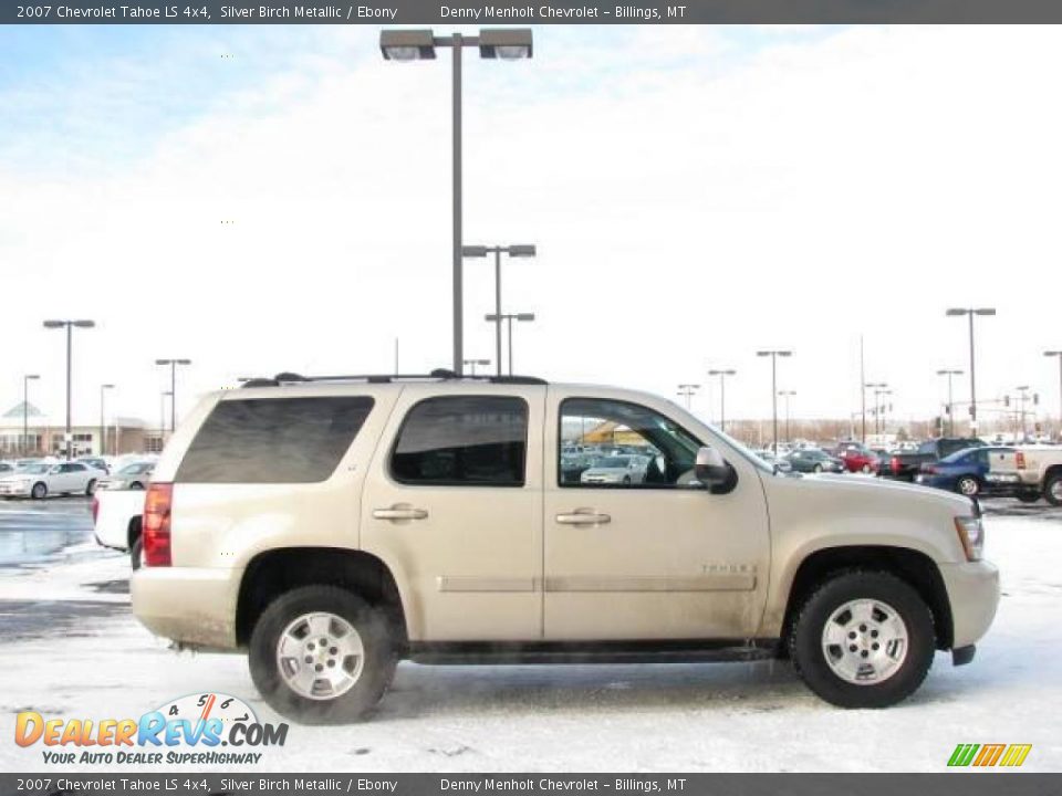 2007 Chevrolet Tahoe LS 4x4 Silver Birch Metallic / Ebony Photo #4