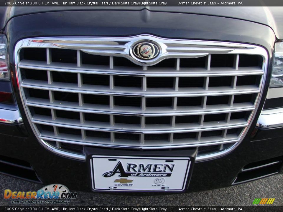 2006 Chrysler 300 C HEMI AWD Brilliant Black Crystal Pearl / Dark Slate Gray/Light Slate Gray Photo #29