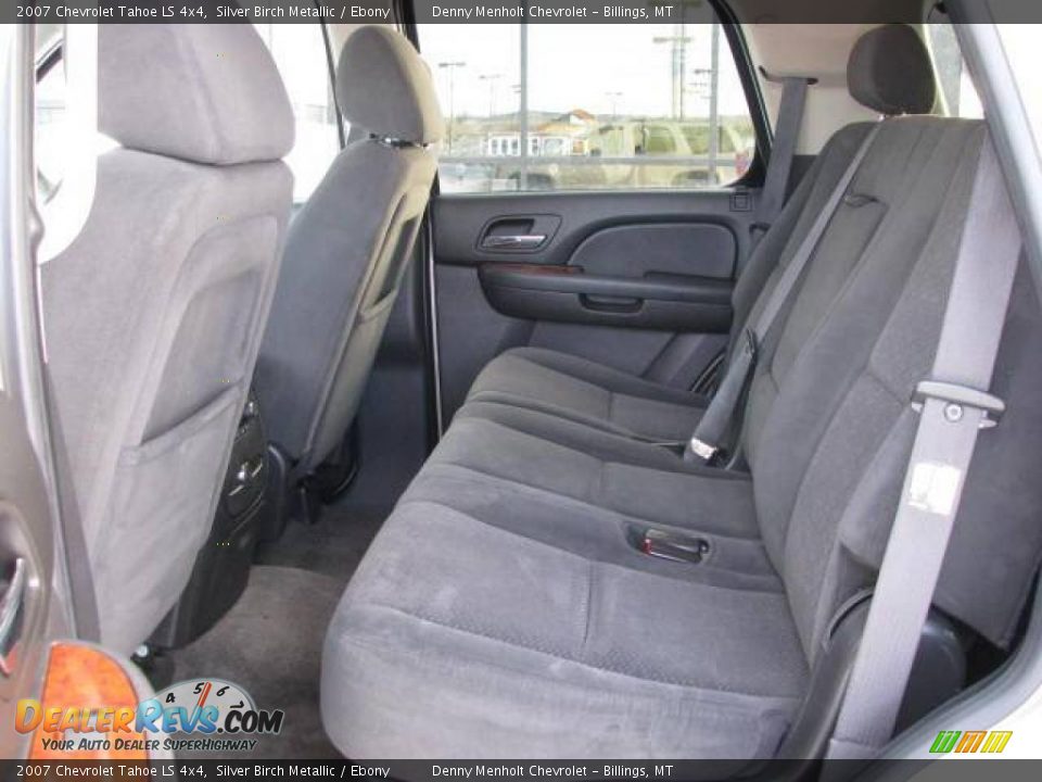 2007 Chevrolet Tahoe LS 4x4 Silver Birch Metallic / Ebony Photo #7