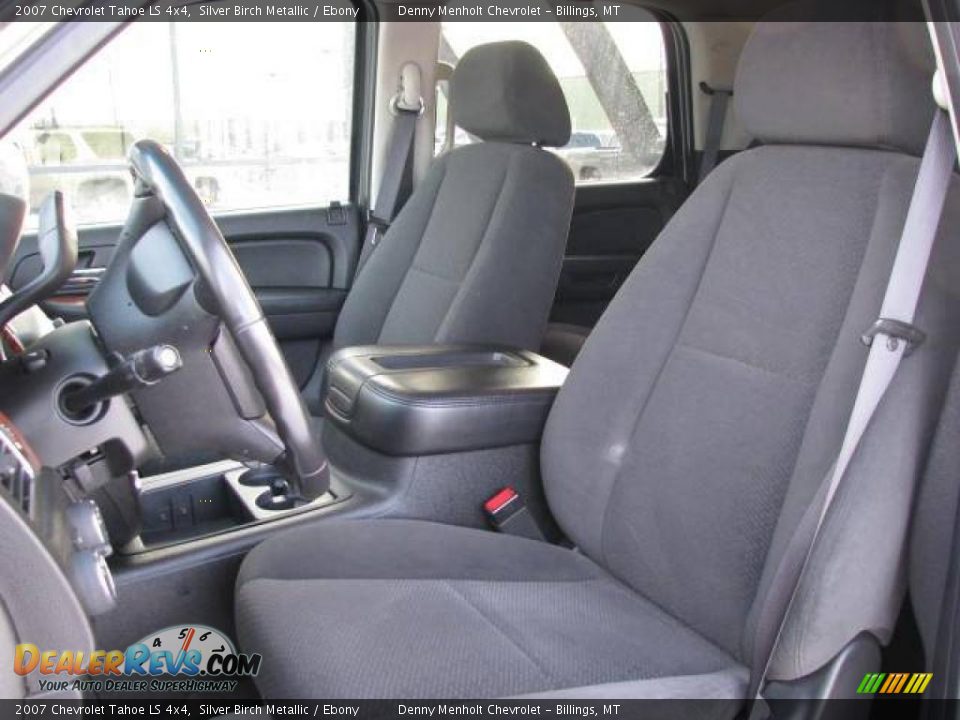 2007 Chevrolet Tahoe LS 4x4 Silver Birch Metallic / Ebony Photo #8