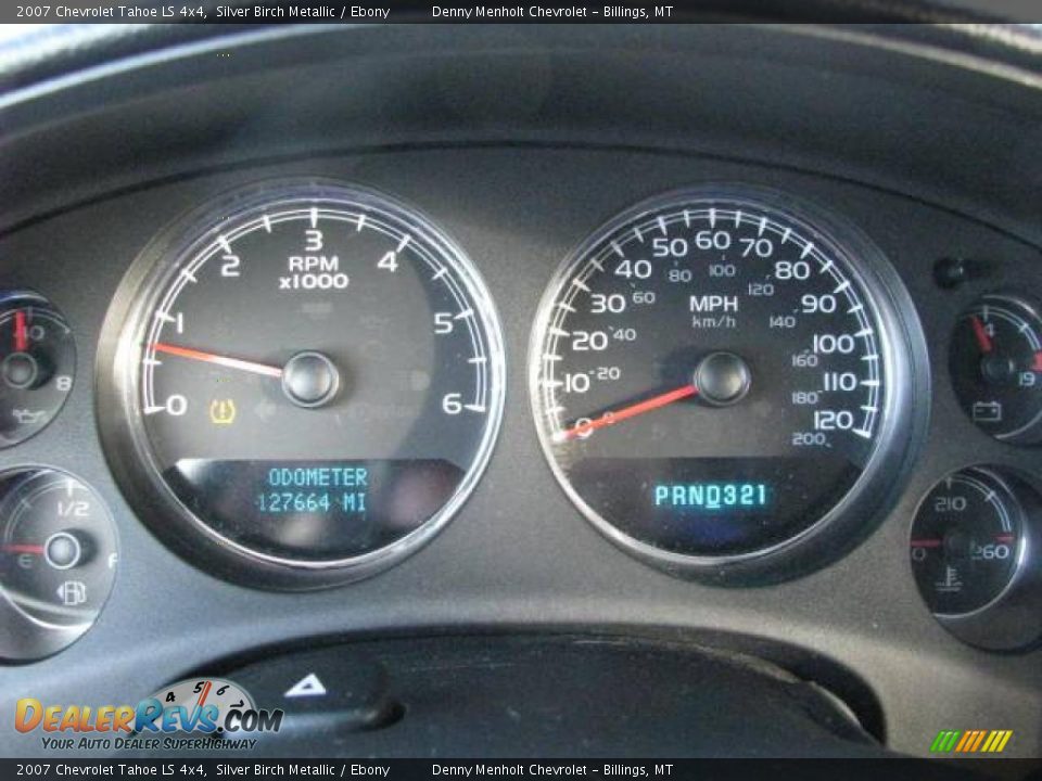 2007 Chevrolet Tahoe LS 4x4 Silver Birch Metallic / Ebony Photo #11