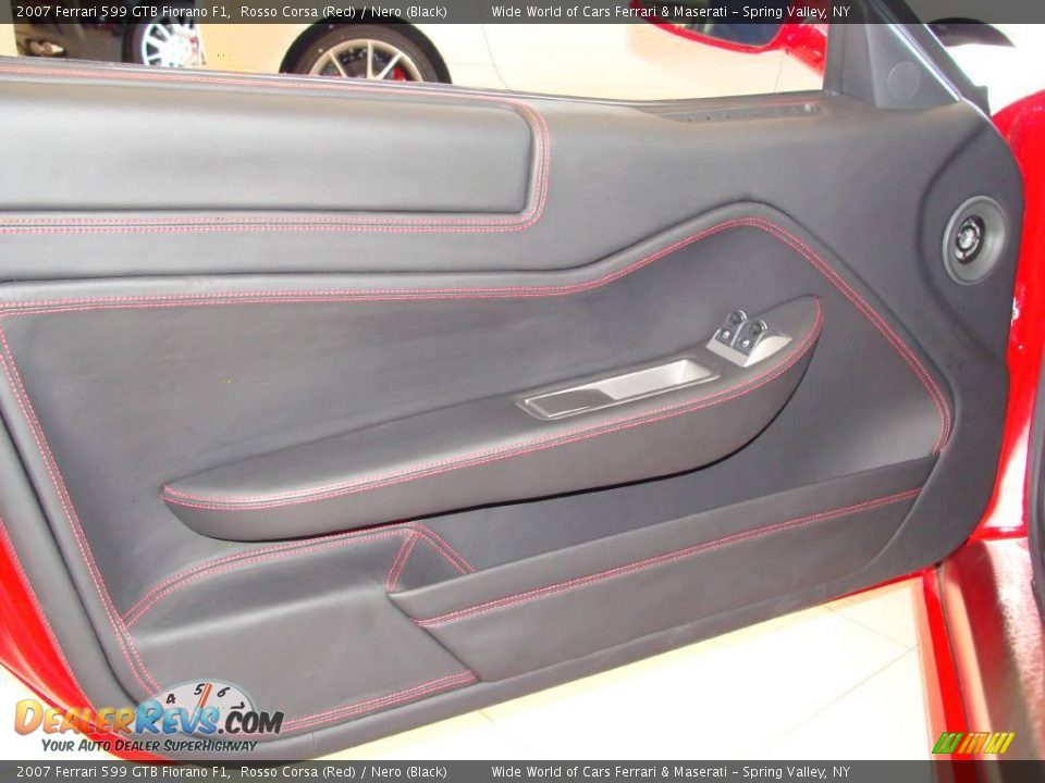 2007 Ferrari 599 GTB Fiorano F1 Rosso Corsa (Red) / Nero (Black) Photo #8