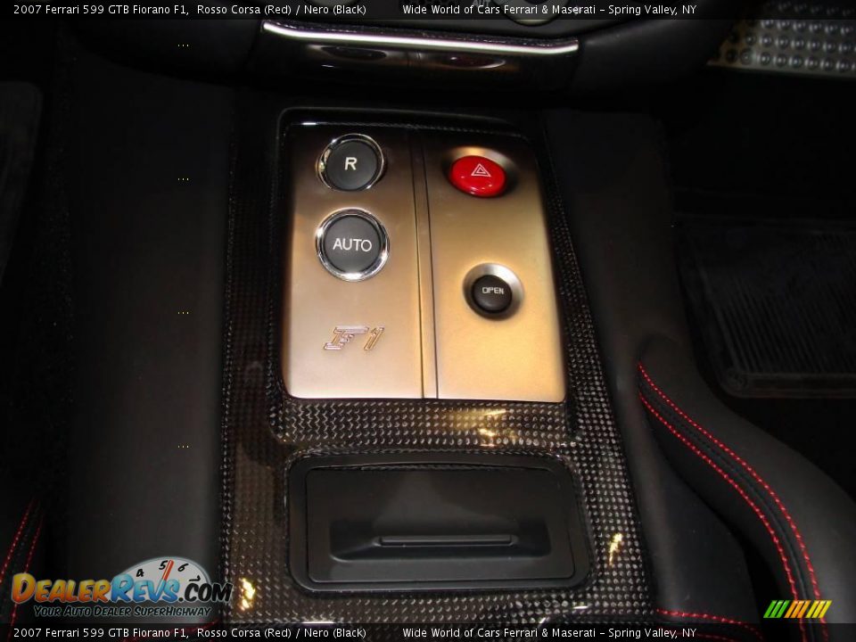 2007 Ferrari 599 GTB Fiorano F1 Rosso Corsa (Red) / Nero (Black) Photo #14