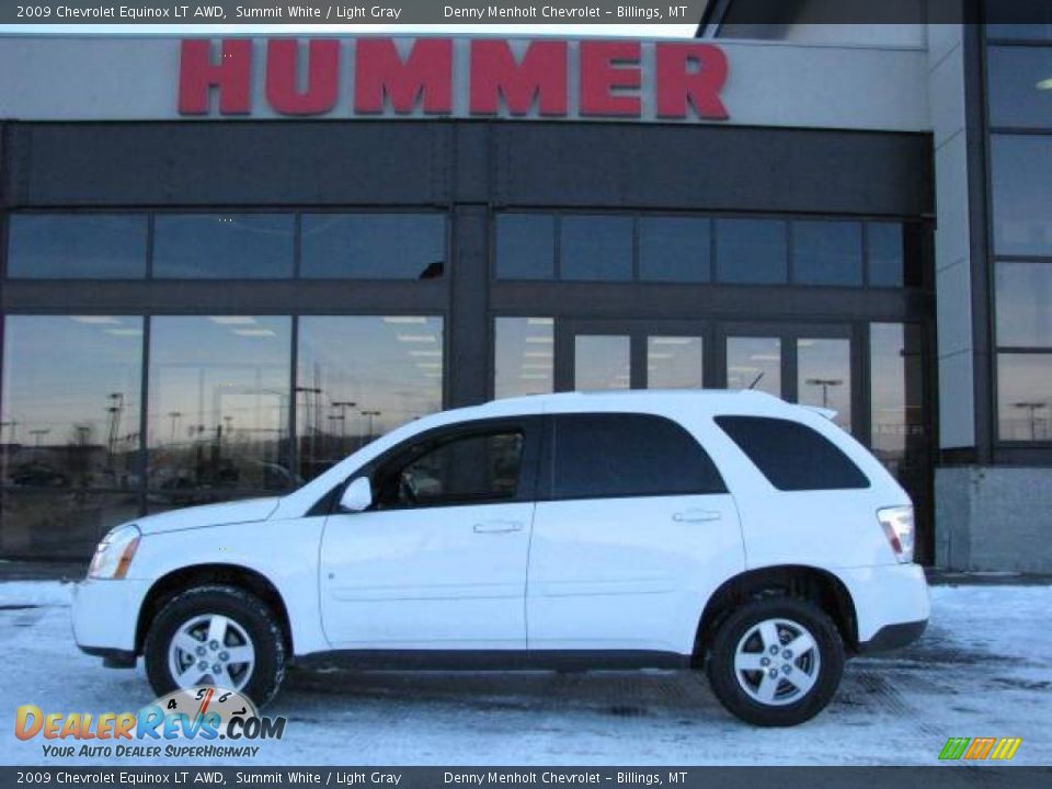 2009 Chevrolet Equinox LT AWD Summit White / Light Gray Photo #1