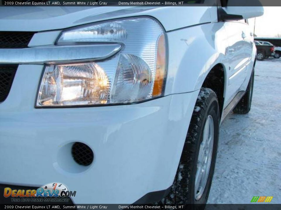 2009 Chevrolet Equinox LT AWD Summit White / Light Gray Photo #3