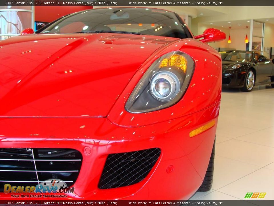 2007 Ferrari 599 GTB Fiorano F1 Rosso Corsa (Red) / Nero (Black) Photo #20