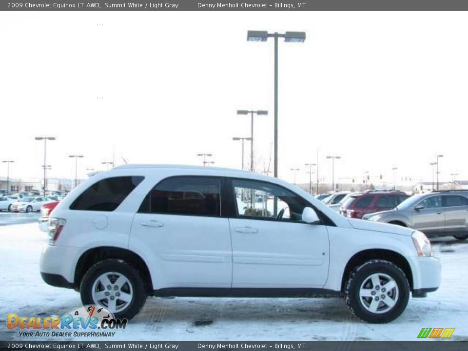 2009 Chevrolet Equinox LT AWD Summit White / Light Gray Photo #5