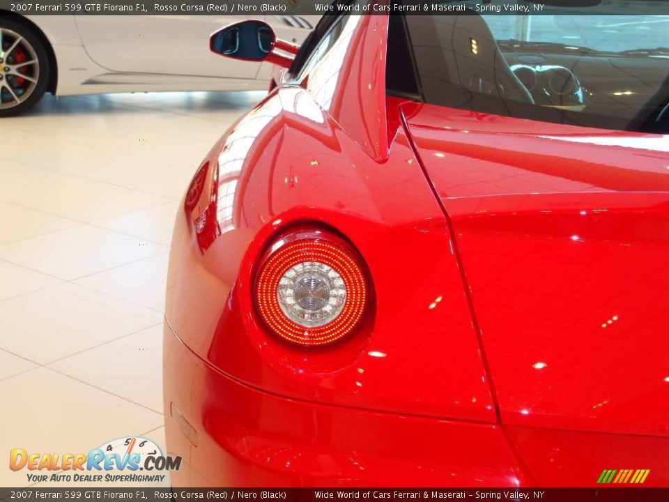 2007 Ferrari 599 GTB Fiorano F1 Rosso Corsa (Red) / Nero (Black) Photo #23