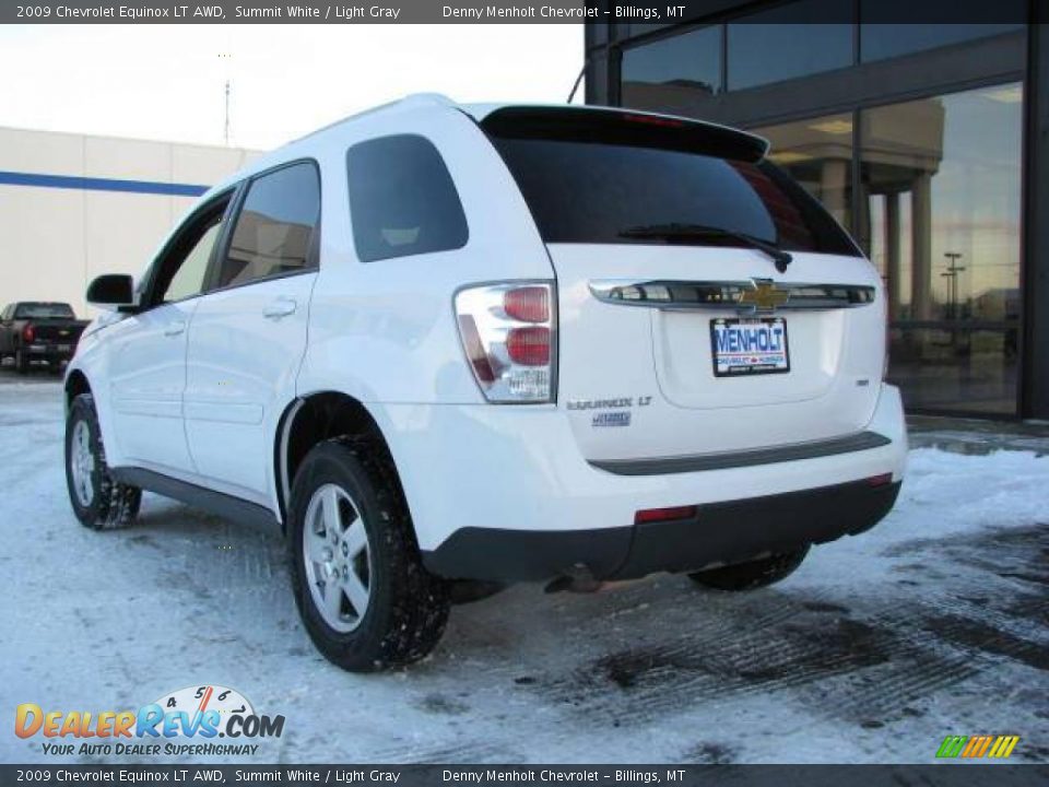 2009 Chevrolet Equinox LT AWD Summit White / Light Gray Photo #7