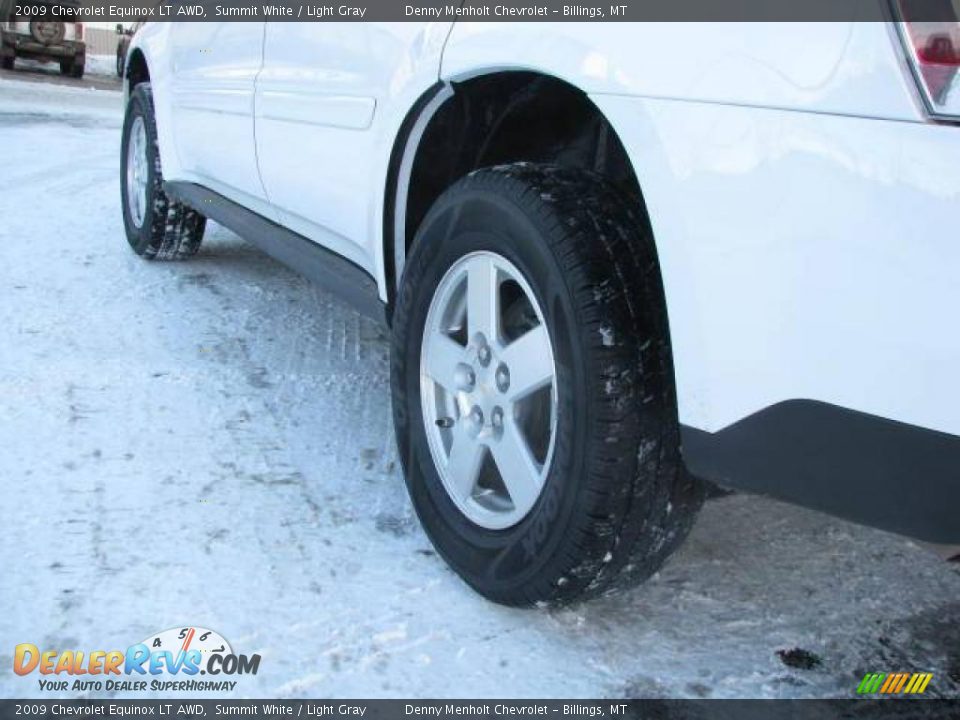 2009 Chevrolet Equinox LT AWD Summit White / Light Gray Photo #8