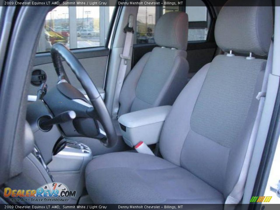 2009 Chevrolet Equinox LT AWD Summit White / Light Gray Photo #10