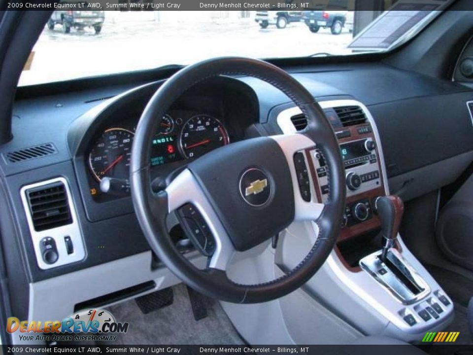 2009 Chevrolet Equinox LT AWD Summit White / Light Gray Photo #11