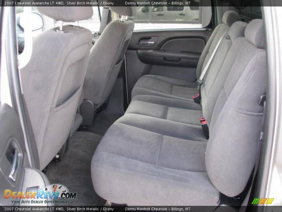 2007 Chevrolet Avalanche LT 4WD Silver Birch Metallic / Ebony Photo #8
