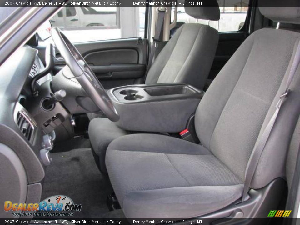 2007 Chevrolet Avalanche LT 4WD Silver Birch Metallic / Ebony Photo #9