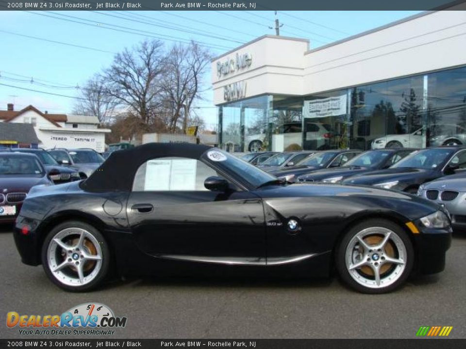 2008 BMW Z4 3.0si Roadster Jet Black / Black Photo #2