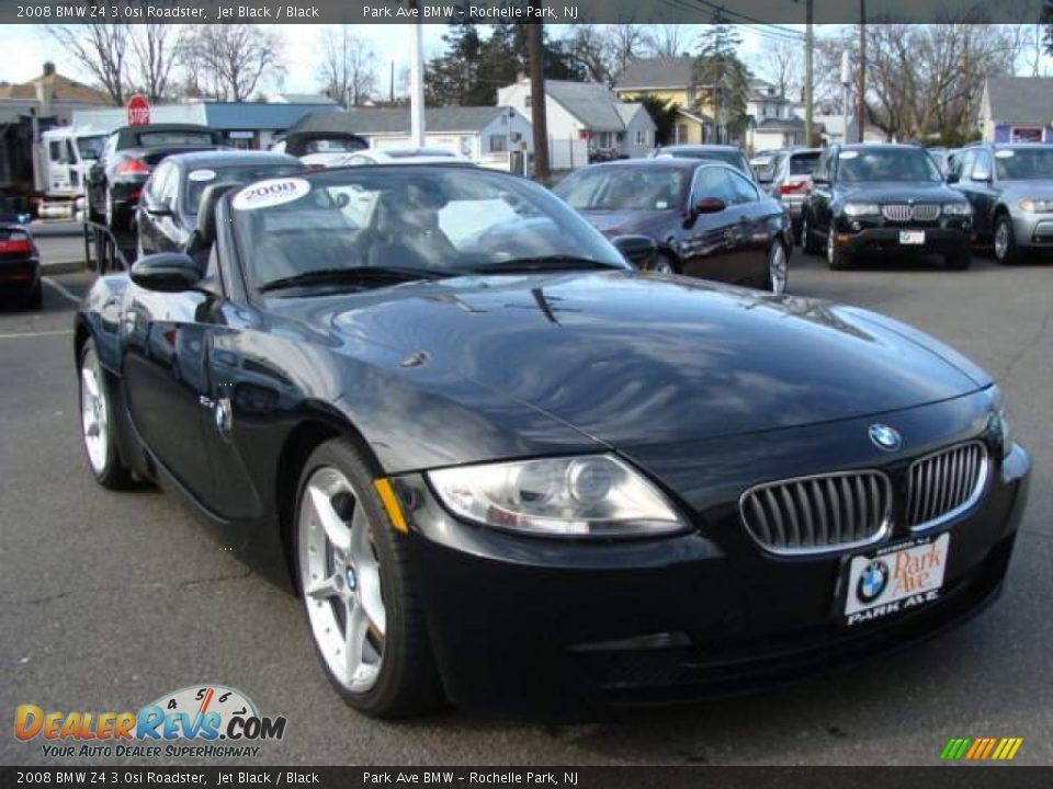2008 BMW Z4 3.0si Roadster Jet Black / Black Photo #3