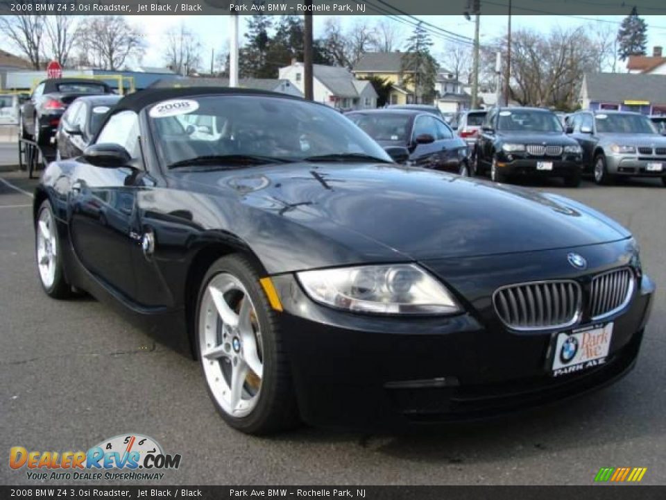 2008 BMW Z4 3.0si Roadster Jet Black / Black Photo #4