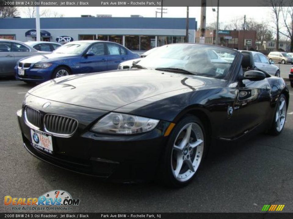 2008 BMW Z4 3.0si Roadster Jet Black / Black Photo #6