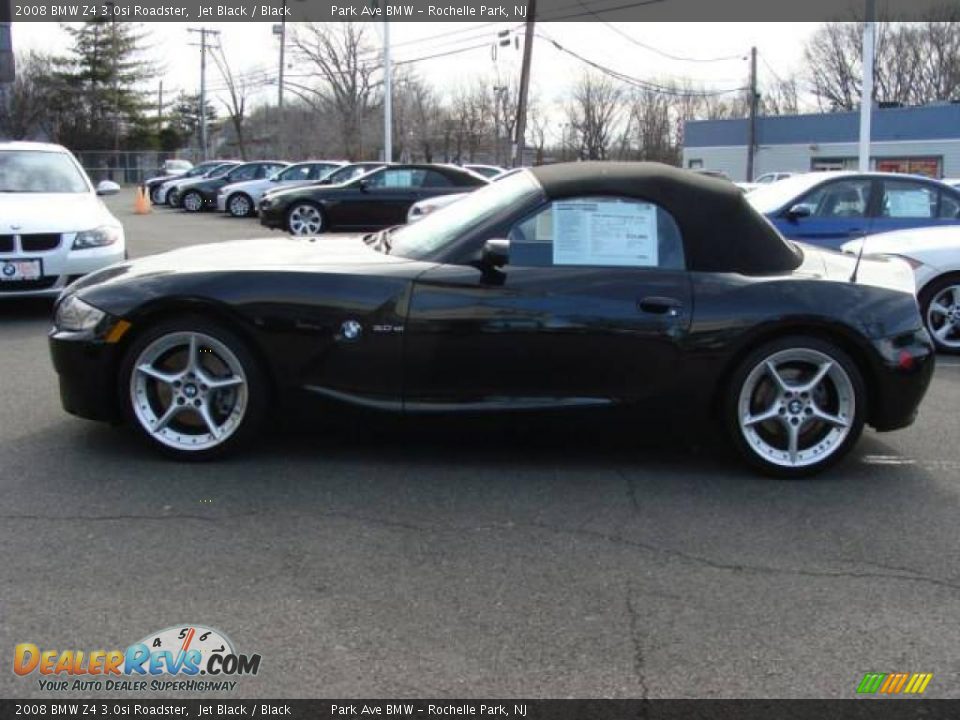 2008 BMW Z4 3.0si Roadster Jet Black / Black Photo #9