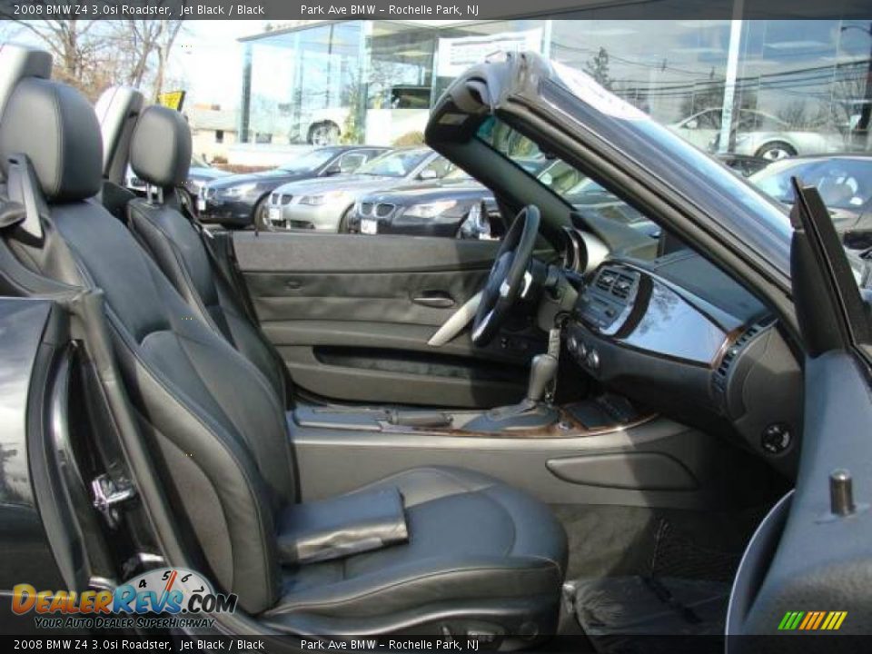 2008 BMW Z4 3.0si Roadster Jet Black / Black Photo #18