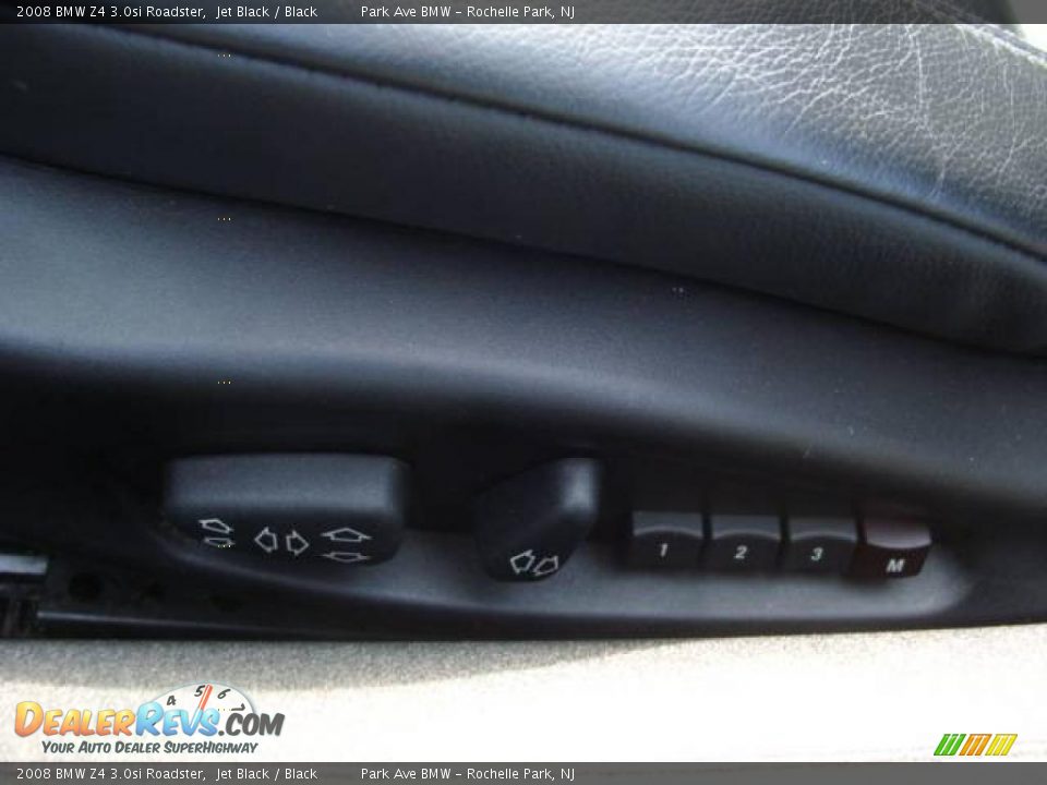 2008 BMW Z4 3.0si Roadster Jet Black / Black Photo #19