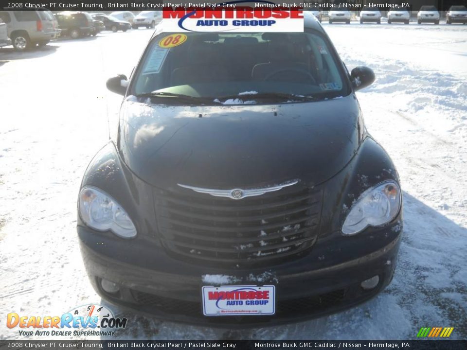 2008 Chrysler PT Cruiser Touring Brilliant Black Crystal Pearl / Pastel Slate Gray Photo #22