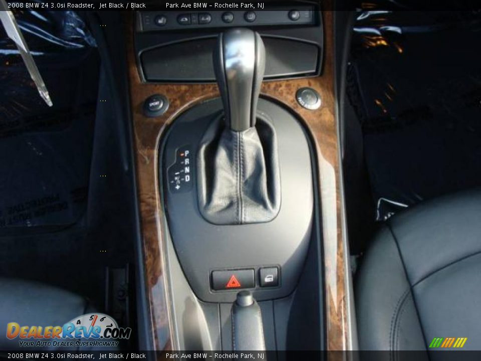 2008 BMW Z4 3.0si Roadster Jet Black / Black Photo #24