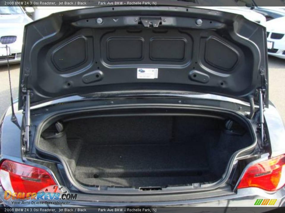 2008 BMW Z4 3.0si Roadster Jet Black / Black Photo #25