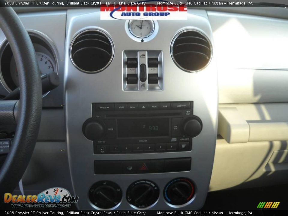 2008 Chrysler PT Cruiser Touring Brilliant Black Crystal Pearl / Pastel Slate Gray Photo #26