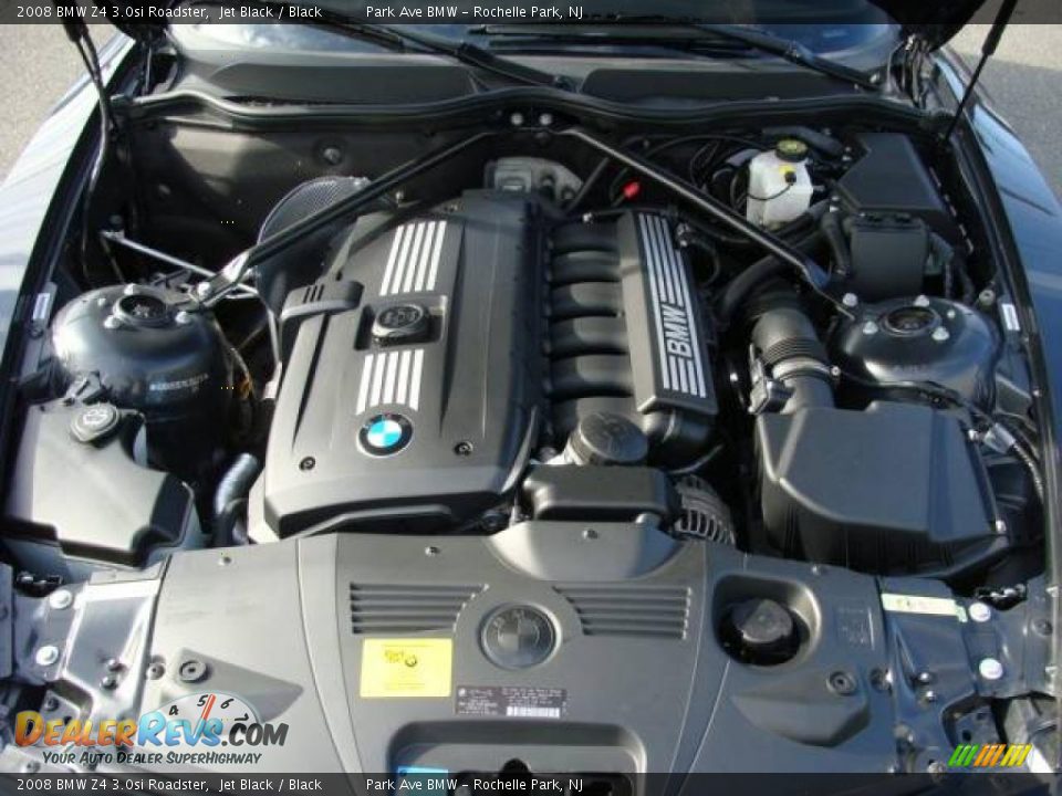 2008 BMW Z4 3.0si Roadster Jet Black / Black Photo #28
