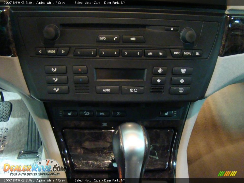 2007 BMW X3 3.0si Alpine White / Grey Photo #10