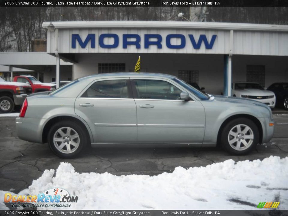 2006 Chrysler 300 Touring Satin Jade Pearlcoat / Dark Slate Gray/Light Graystone Photo #1