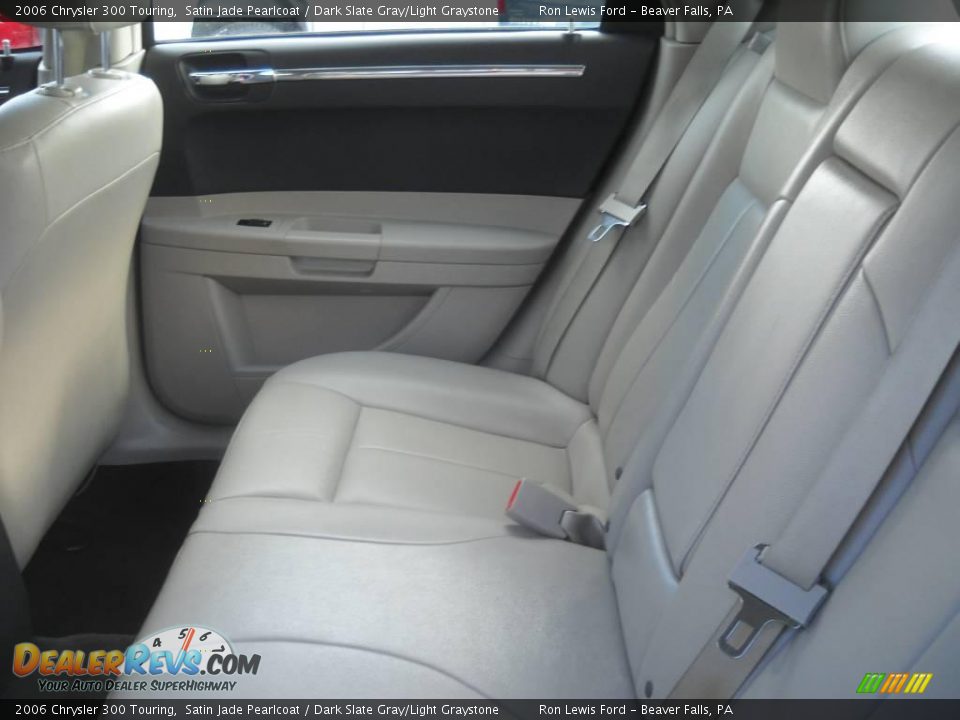 2006 Chrysler 300 Touring Satin Jade Pearlcoat / Dark Slate Gray/Light Graystone Photo #12