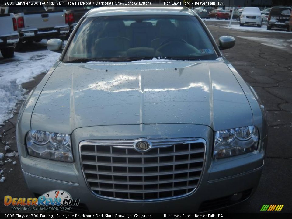2006 Chrysler 300 Touring Satin Jade Pearlcoat / Dark Slate Gray/Light Graystone Photo #19