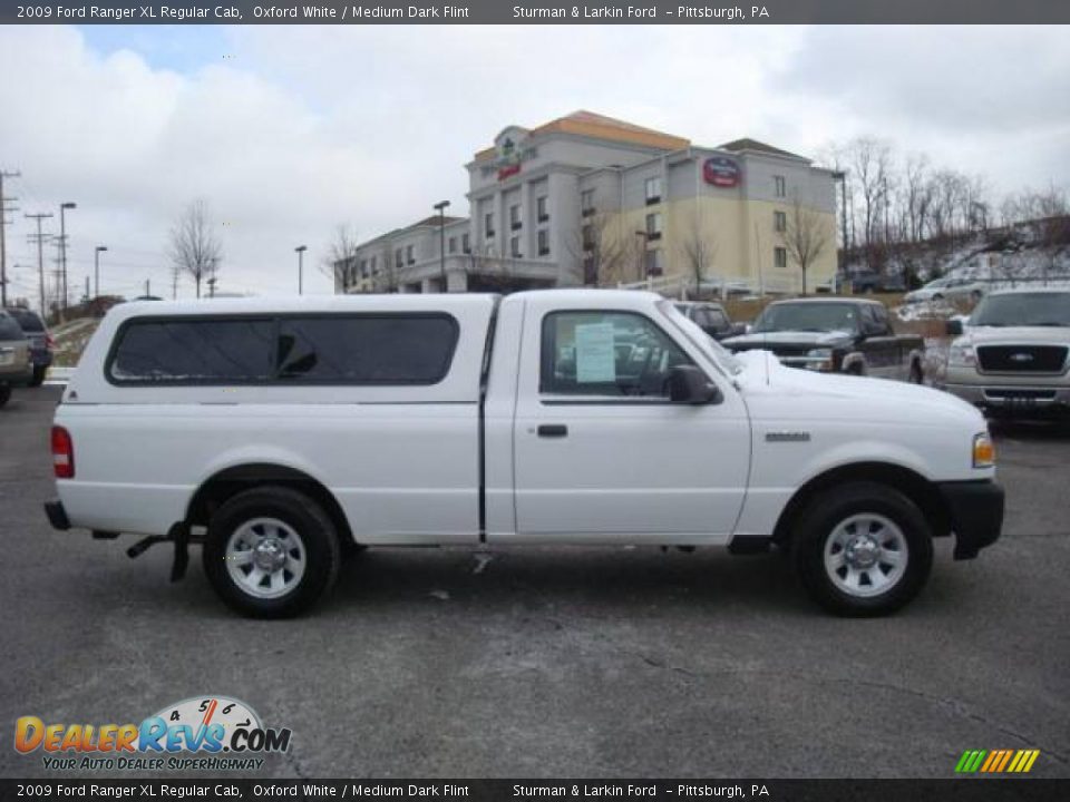 2009 Ford Ranger XL Regular Cab Oxford White / Medium Dark Flint Photo #2