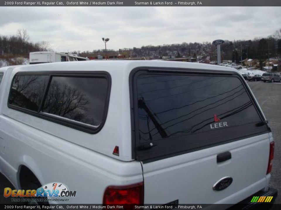 2009 Ford Ranger XL Regular Cab Oxford White / Medium Dark Flint Photo #10