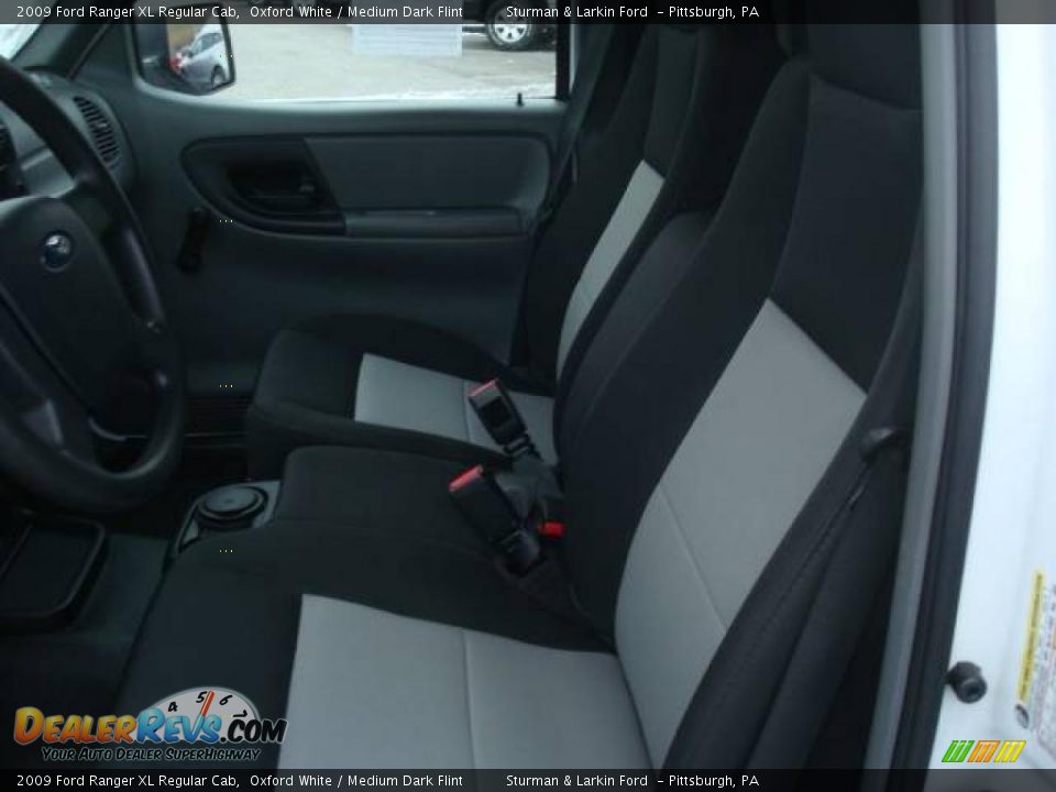 2009 Ford Ranger XL Regular Cab Oxford White / Medium Dark Flint Photo #15