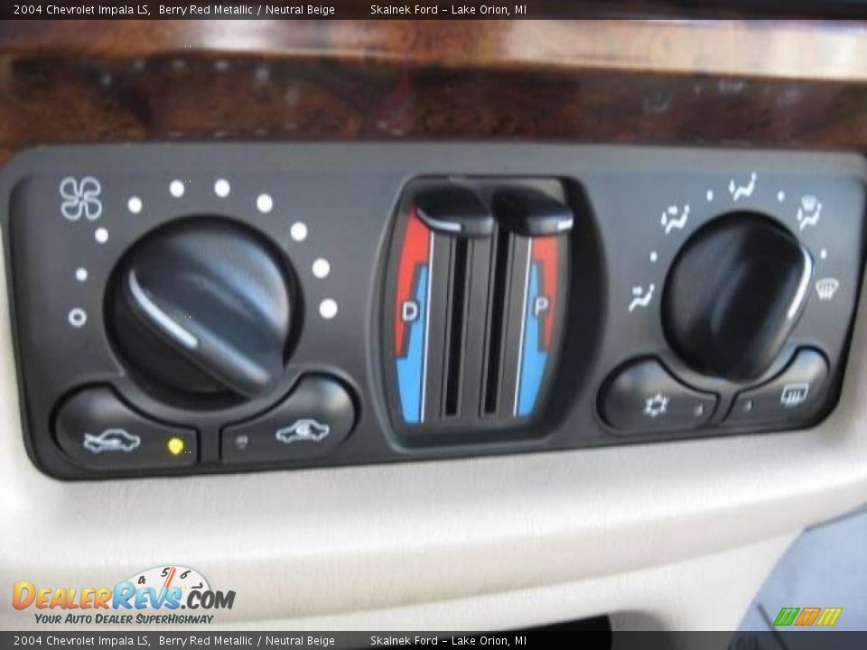 2004 Chevrolet Impala LS Berry Red Metallic / Neutral Beige Photo #31