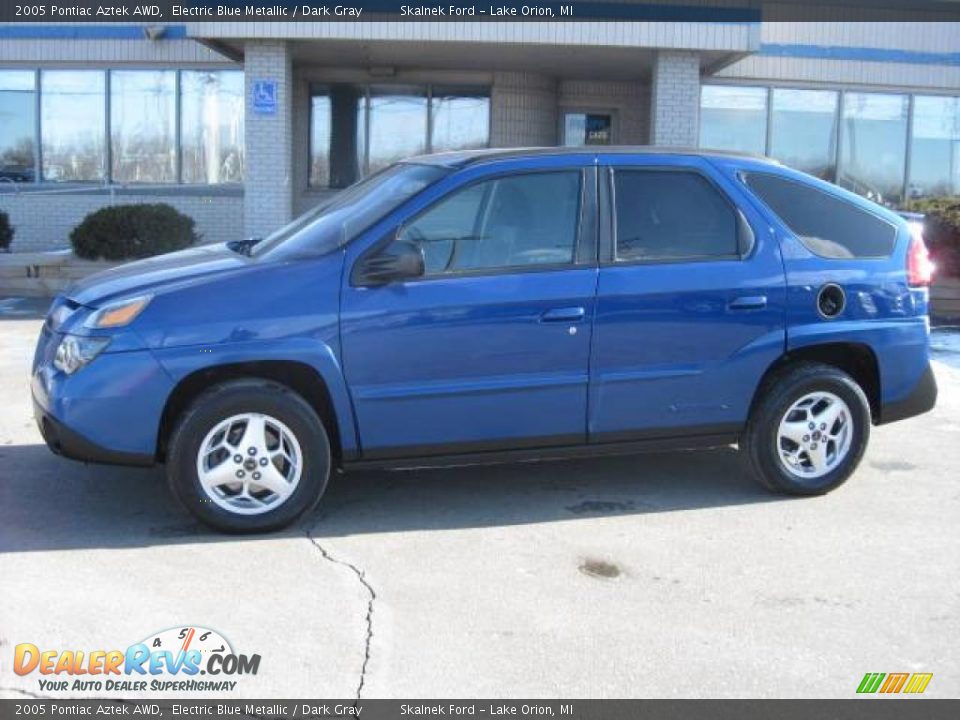 2005 Pontiac Aztek AWD Electric Blue Metallic / Dark Gray Photo #1