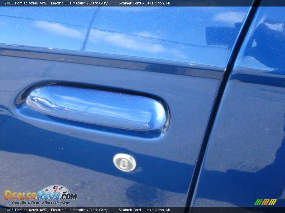 2005 Pontiac Aztek AWD Electric Blue Metallic / Dark Gray Photo #15
