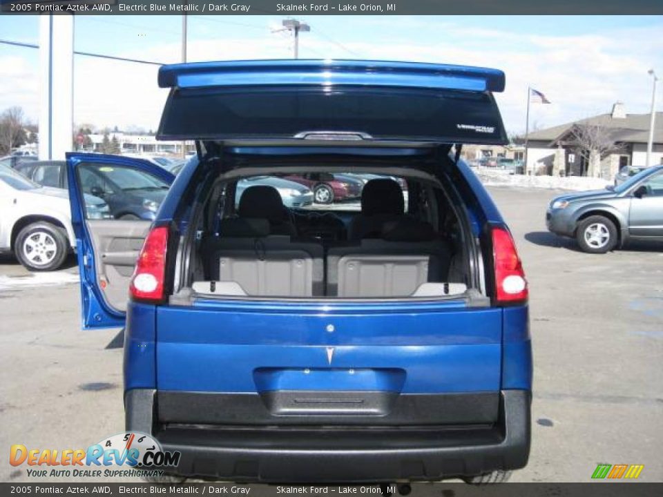 2005 Pontiac Aztek AWD Electric Blue Metallic / Dark Gray Photo #20