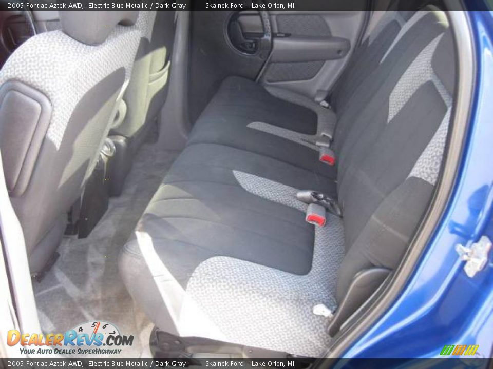 2005 Pontiac Aztek AWD Electric Blue Metallic / Dark Gray Photo #23