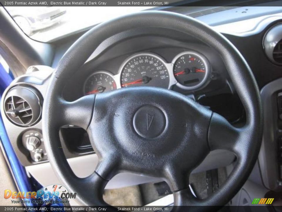 2005 Pontiac Aztek AWD Electric Blue Metallic / Dark Gray Photo #27